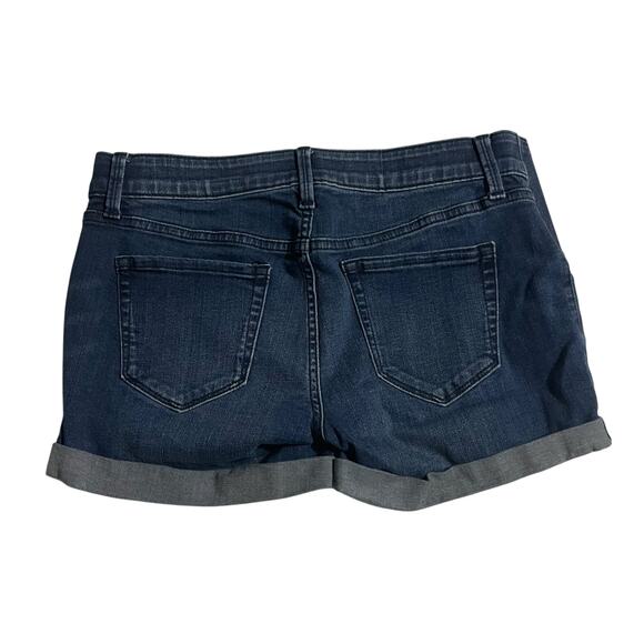 Ingrid & Isabel Womens Size 2 Maternity Jean Shorts Expandable Side Panel Denim - Picture 2 of 9